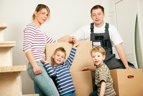 Reusable furniture and household items set aside for charity donation