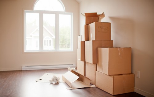 Packing and transport assistance for a move in Brixton