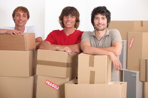 Same day removals crew managing a quick business move in Brixton