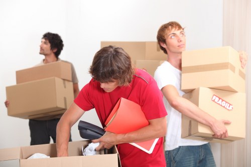 Commercial removal van service for Brixton offices and shops