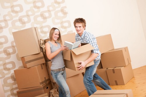 Secure storage space for furniture and boxes in Brixton