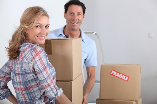 Local moving team handling access challenges in Brixton