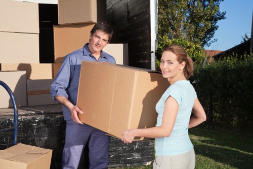 Protective wrapping and packing for furniture during a Brixton flat move